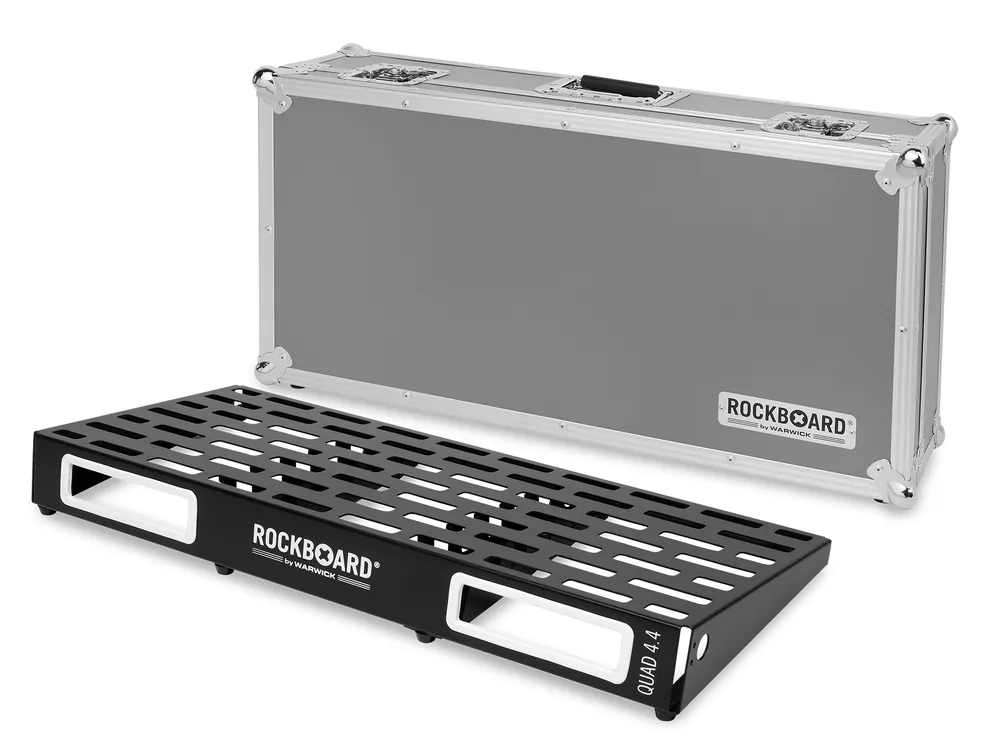 RockBoard QUAD 4.4, Pedalboard with Flight Case Echt