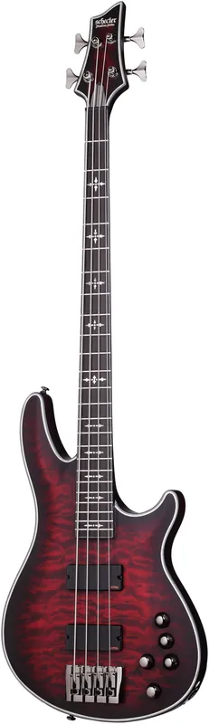 SCHECTER E-Bass Hellraiser Extreme-4, Crimson Red Burst Satin Jetzt Kaufen