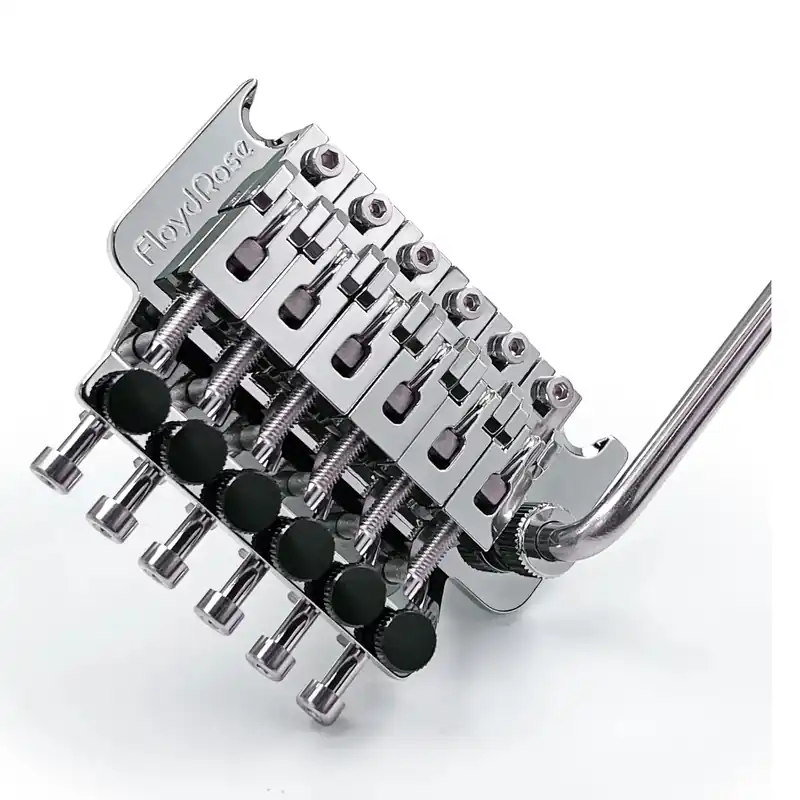 Markenware Floyd Rose FRT100-SS - Original Tremolo System - Chrome with Stainless Steel Hardware