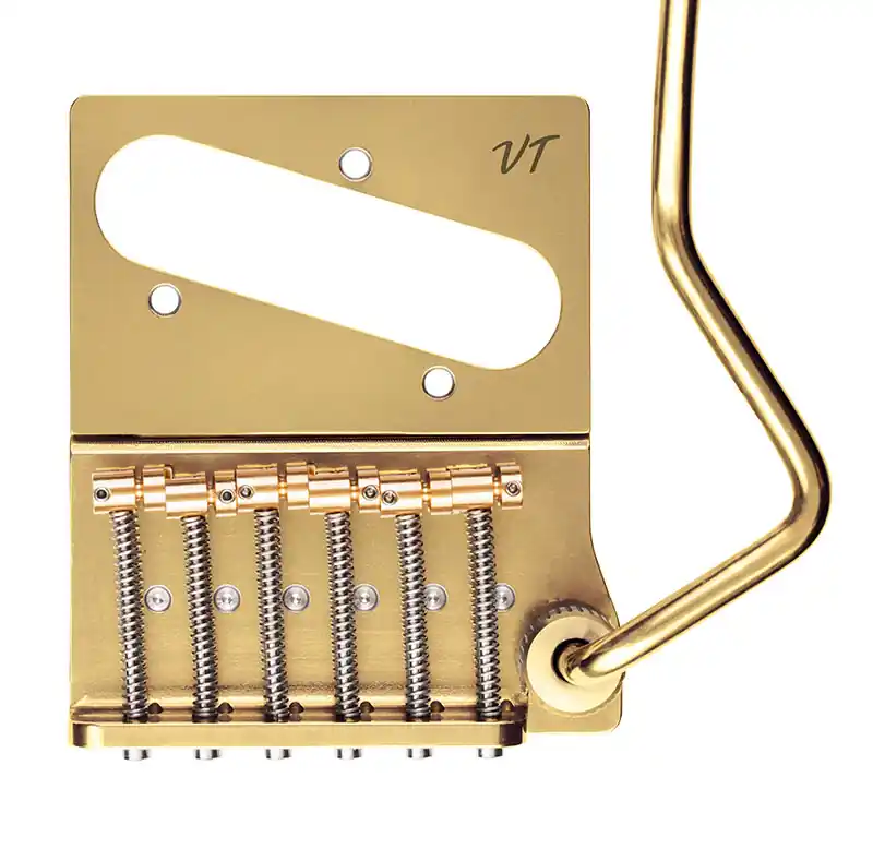 VegaTrem VT2ND Teletrem Modern “No Drill” (VT2NDMD-GD-w/oL) - Gold Expressversand