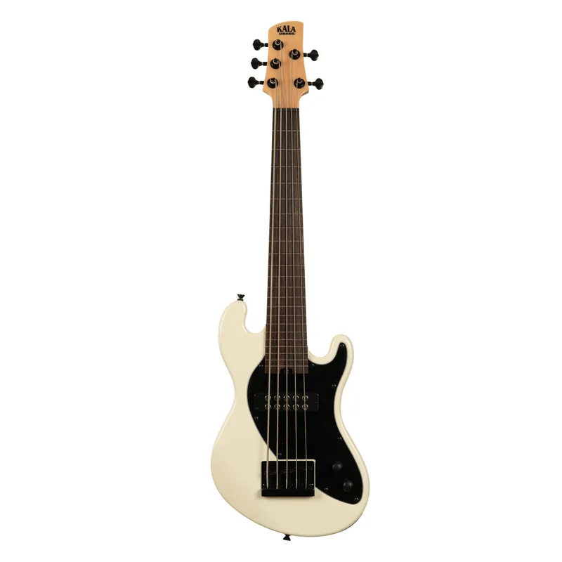 U-Bass Solid Body 5-String, Fretless - Sweet Cream with Bag Top-Seller