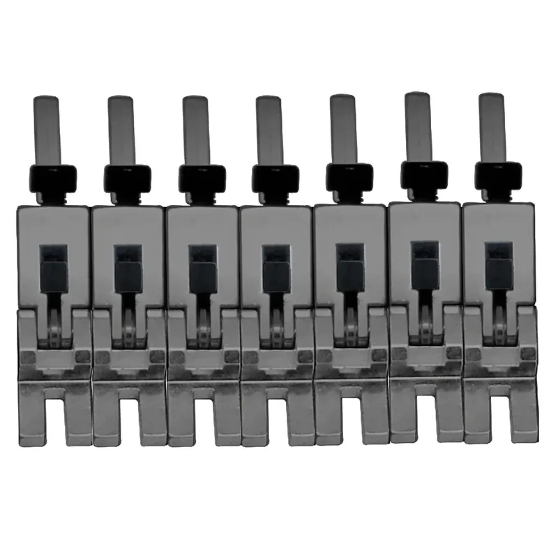 Garantierte Lieferung Floyd Rose FRP17BSSBN - 1000 Series Pro 7-String Saddle Set - Black Nickel