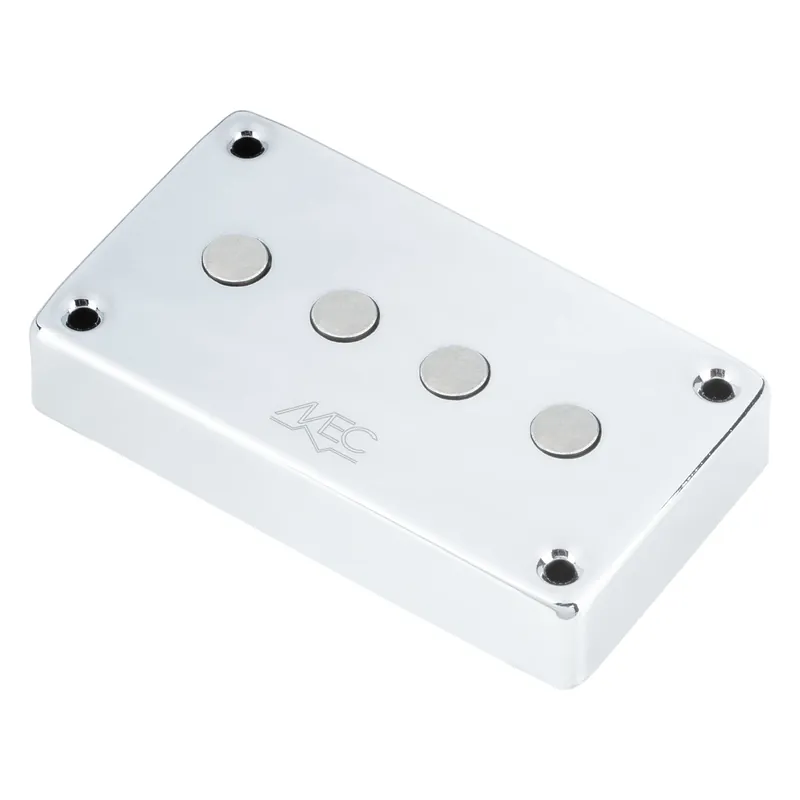 MEC RockBass Passive Vintage Single Coil Bass Pickup, 4-String, Bridge - Chrome Aktuell