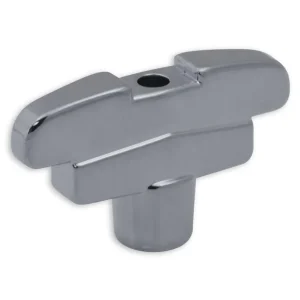 Grover GP109C Standard Size 3-Step Buttons, 6 pcs. - Chrome Solange Der Vorrat Reicht