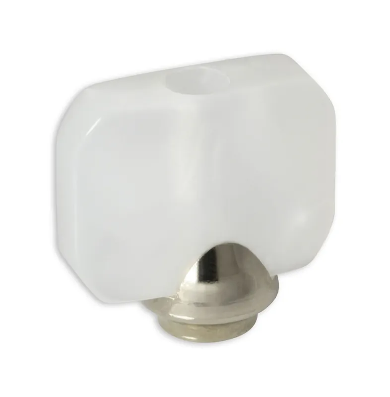 Jetzt Bestellen Grover GP103N Square Pearloid Button w/ Retainer, 6 pcs. - Nickel