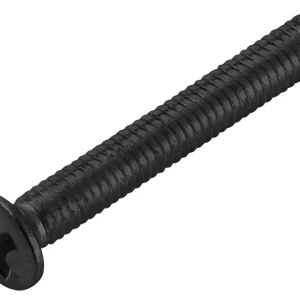 Framus & Warwick Parts - Guitar Machine Head Peg Screw, M2.5 mm x 20 mm, 6 pcs. - Black Wochenendangebot