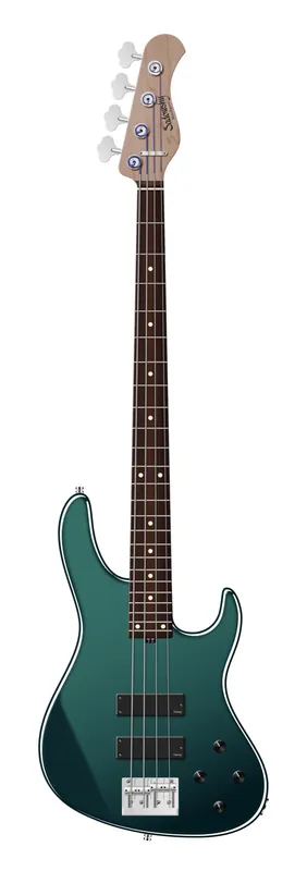 Expressversand Sadowsky MetroExpress 24-Fret Modern Bass, Morado Fingerboard, 4-String - Solid Sherwood Green Metallic High Polish