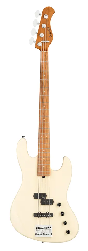 Echt Sadowsky MetroExpress 21-Fret Verdine White Artist Line Bass, Morado Fingerboard, 4-String - Solid Olympic White High Polish