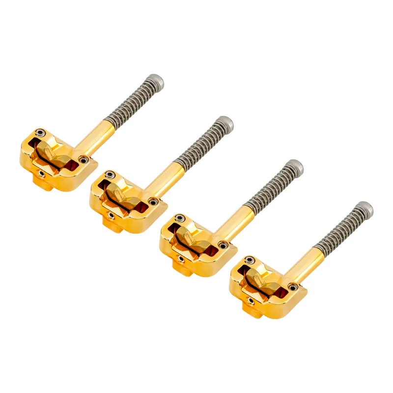 HIPSHOT 4 String KickAss Saddle Set - Gold Neue Kollektion