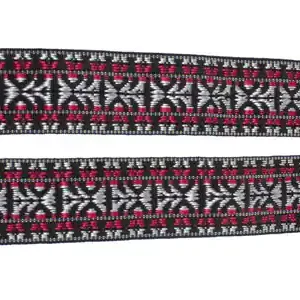 Perri's 287 Hootenanny Gurt, silver/red Neu