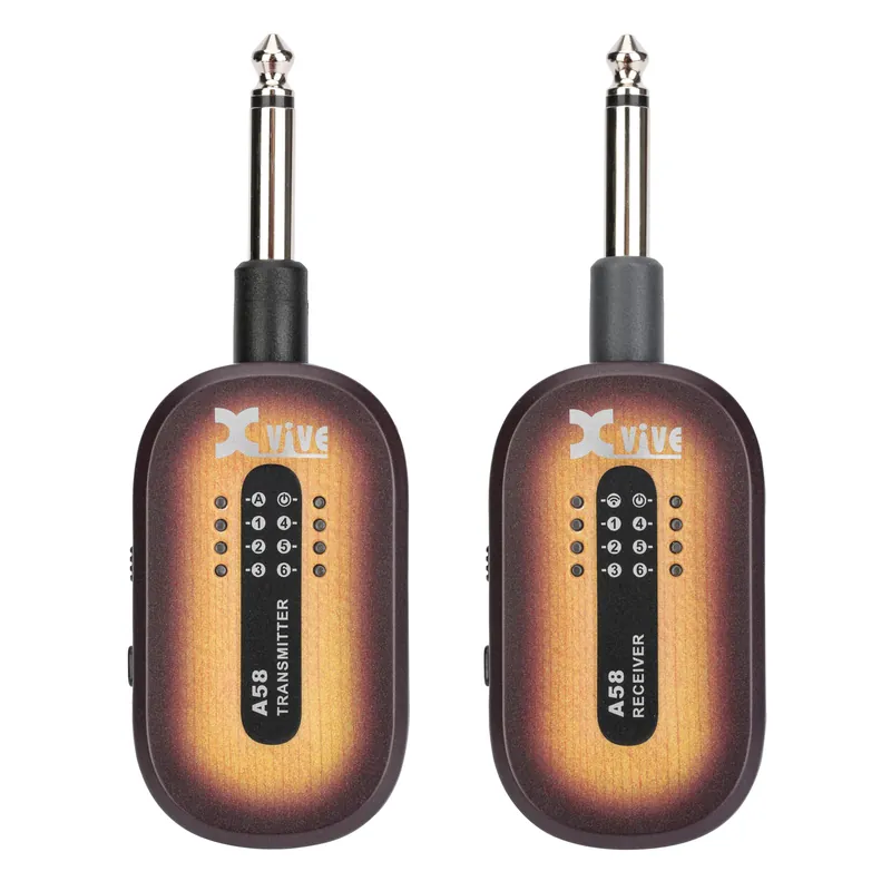 Gratis Versand XVive A58 Guitar Wireless System, 5.8 GHz, Vintage Sunburst