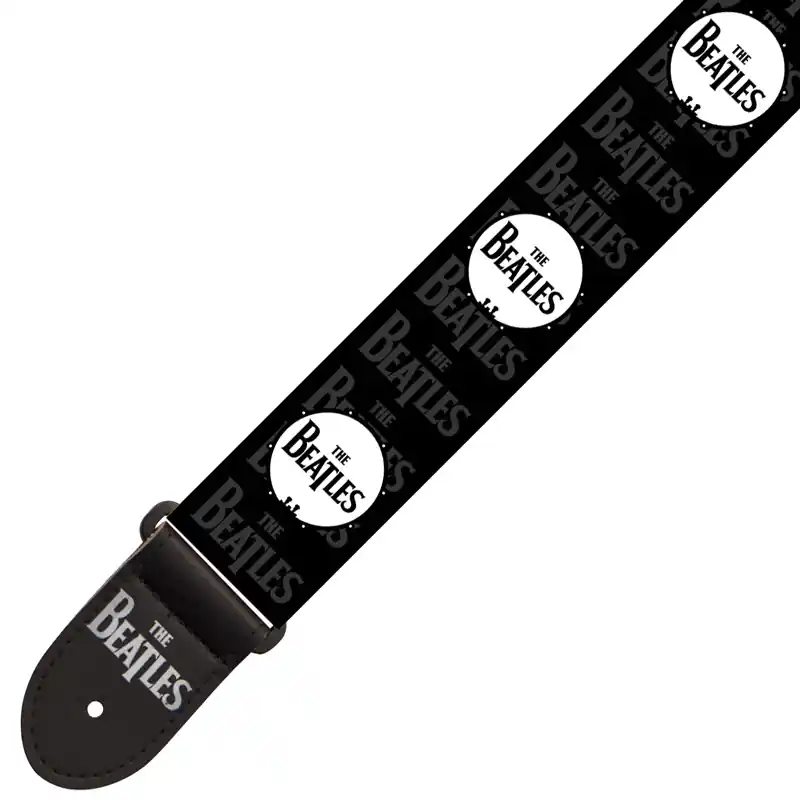 The Beatles Gitarrengurt BEATGS2, Logo, schwarz Meistverkauft