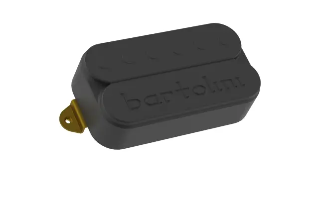 Gratis Versand Bartolini b-one Vintage 80s Guitar Humbucker (B1-V88-D), Bridge, Black