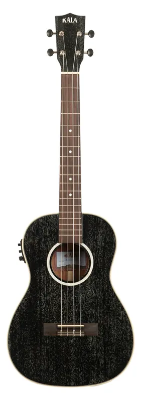 Kala KA-SDH-BE - All Solid Salt & Pepper Doghair Mahogany Baritone Ukulele, with EQ & Bag Jetzt Bestellen