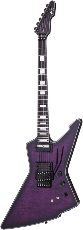 Günstig SCHECTER E-Gitarre E-1 FR S Special Edition, Trans Purple Burst
