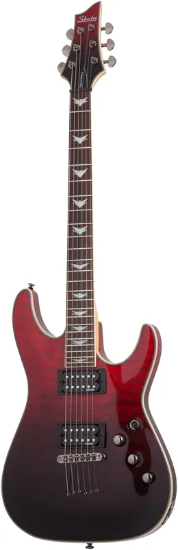 Kostenloser Versand SCHECTER E-Gitarre Omen Extreme 6 - Blood Burst