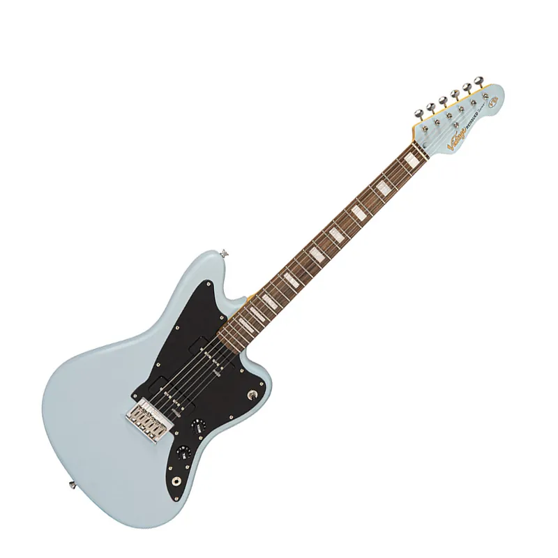 Billig Vintage E-Gitarre Reissued V65HBL, Satin Blue