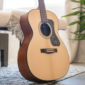 Guild OM-340 NAT Westerngitarre, Sitkafichte Gratis Versand
