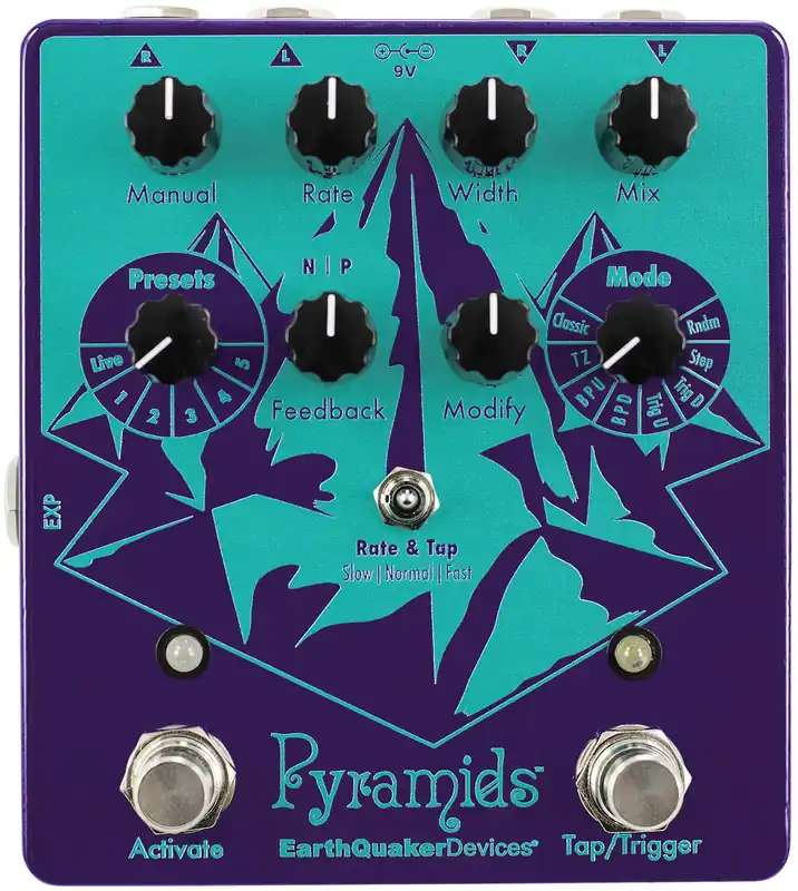 Top-Angebot EarthQuaker Devices Pyramids - Stereo Flanging Device