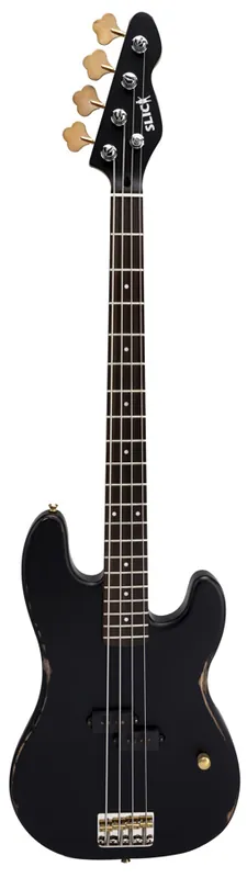 Slick E-Bass SL PB BK Black Zertifiziert