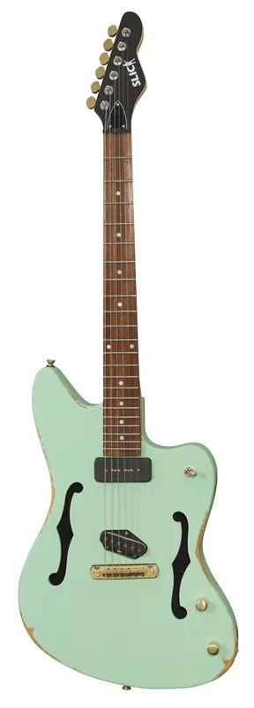 Schneller Versand Slick SL 56 SG E-Gitarre Surf Green