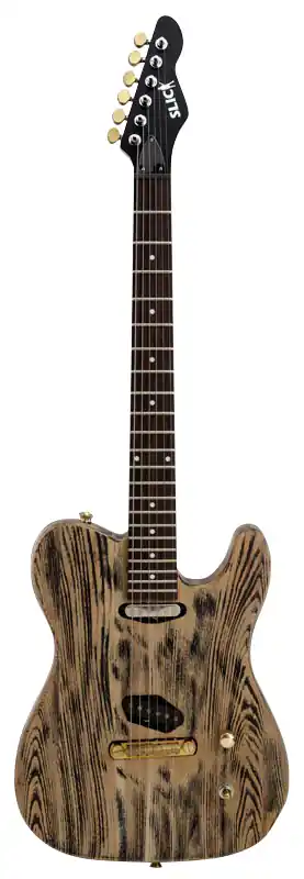 Preis Gesenkt Slick SL 50 BA E-Gitarre T-Style Black Ash