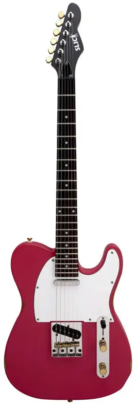 Highlight Slick SL 51 CR E-Gitarre T-Style Coral Red