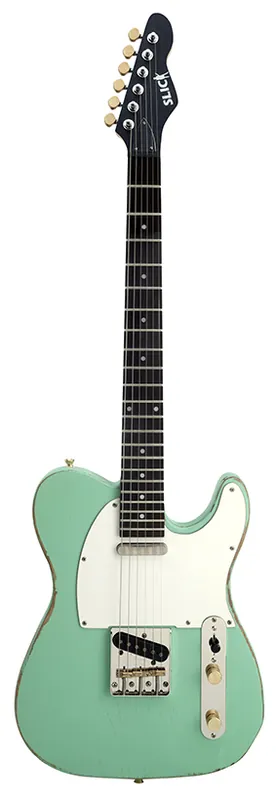 Slick SL 51 SG E-Gitarre T-Style Surf Green Markenware
