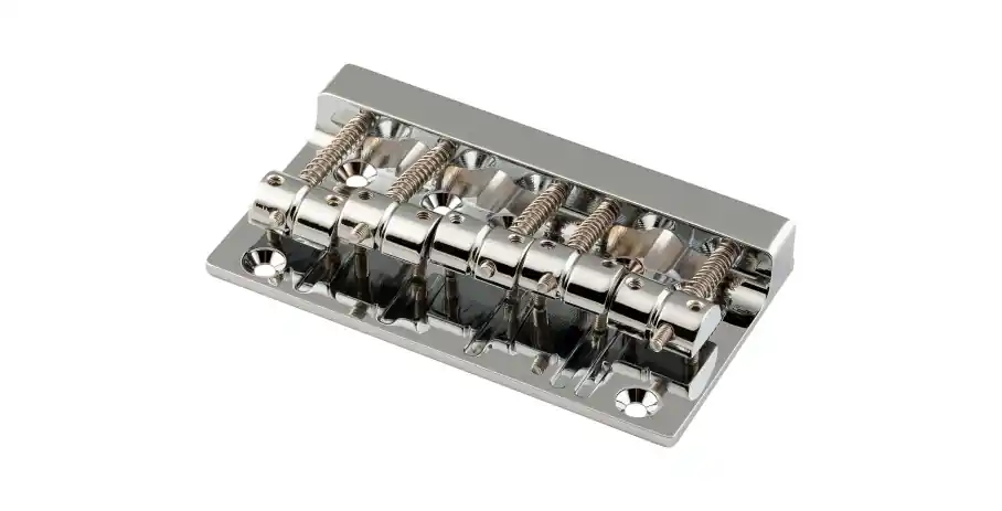 Sadowsky Parts - MetroLine Quick Release Bridge, 18 mm, 5-String - Chrome (Retoure) Bestseller