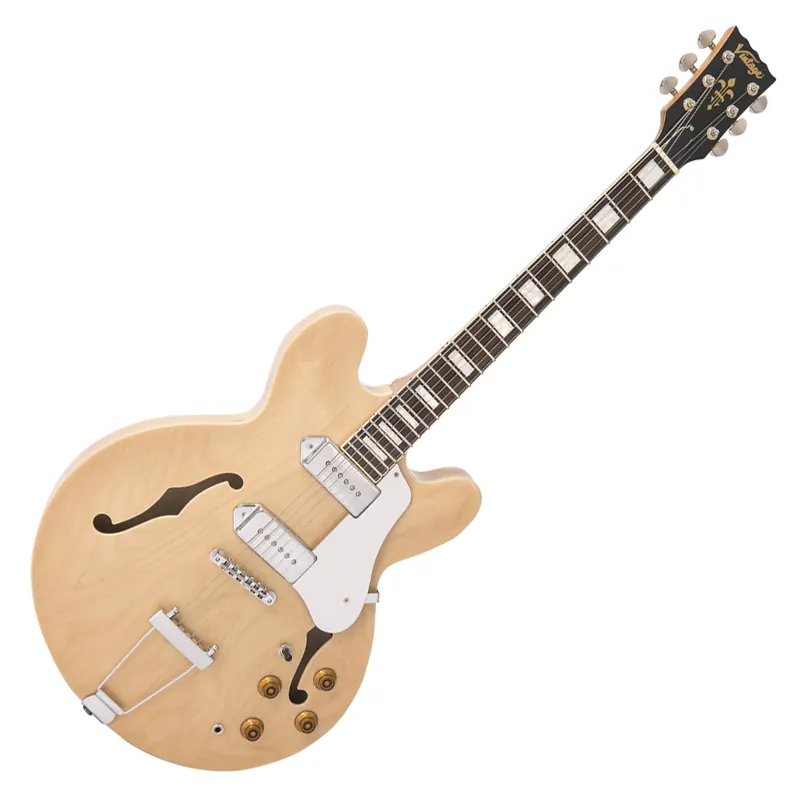 Wochenendangebot VINTAGE Reissued VSA500PM E-Gitarre, Natural Maple