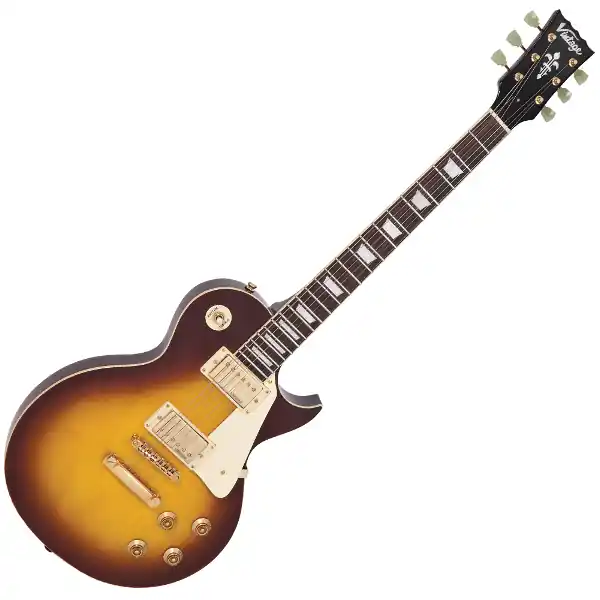 Jetzt Kaufen VINTAGE Reissued V100TSB E-Gitarre, Tobacco Sunburst