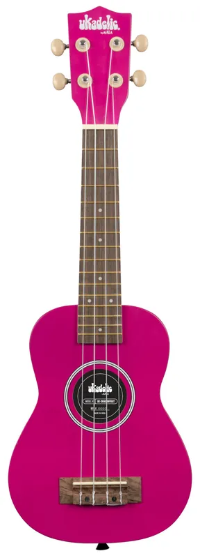 KALA Ukadelic UK-DRAGONFRUIT - Dragon Fruit Soprano Ukulele, with Tote Bag Direkt Vom Hersteller