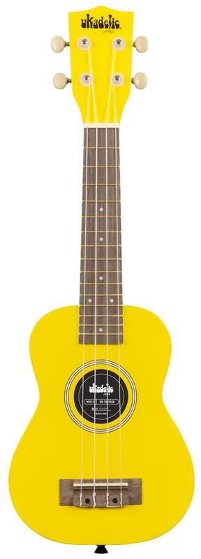Sichere Zahlung KALA Ukadelic UK-TAXICAB - Taxi Cab Soprano Ukulele, with Tote Bag