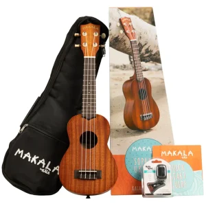 Expressversand Makala MK-S/PACK - Soprano Ukulele Pack, with Tuner & Bag