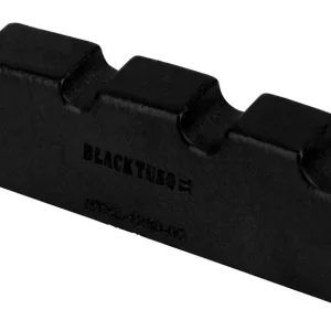 Black TUSQ XL PT-1260-00 - Slotted Kala/U-Bass Nut, 4-String (44.91 mm) - Wide Slots, Flat Expressversand