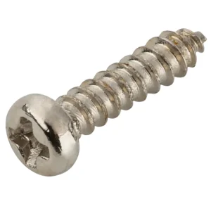 Framus & Warwick Parts - Wood Screw for Machine Heads 2.2 mm x 9.5 mm, 6 pcs., - Chrome Letzte Chance