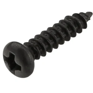 Framus & Warwick Parts - Wood Screw for Machine Heads 2.2 mm x 9.5 mm, 6 pcs., - Black Top-Angebot