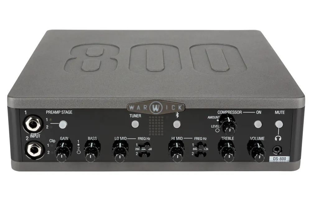 Online Kaufen Warwick Stage Series DS 800 Double Stage Bass Amp Head with USB-Interface, 800 Watt