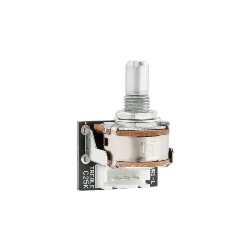 Must-Have Sadowsky Parts - MetroExpress Treble Pot (C25K) Module for Instruments w/ Control Plate, Lefthand