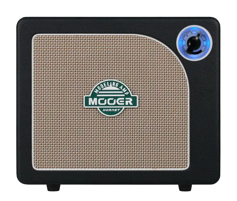 Mooer Hornet Black 15W Li - 15 Watt Modeling Guitar Amplifier - Black Nur Für Kurze Zeit