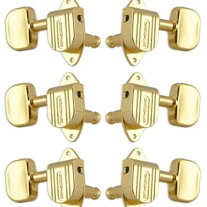 Neue Kollektion Grover 152G Full-Size Imperial Guitar Machine Heads, 3 + 3 - Gold
