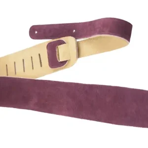 Knallerangebot Perri's 210 Suede Leather Gurt, burgandy