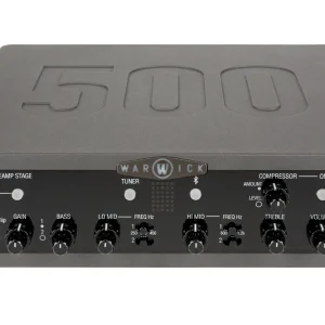 Echt Warwick Stage Series DS 500 Double Stage Bass Amp Head with USB-Interface, 500 Watt