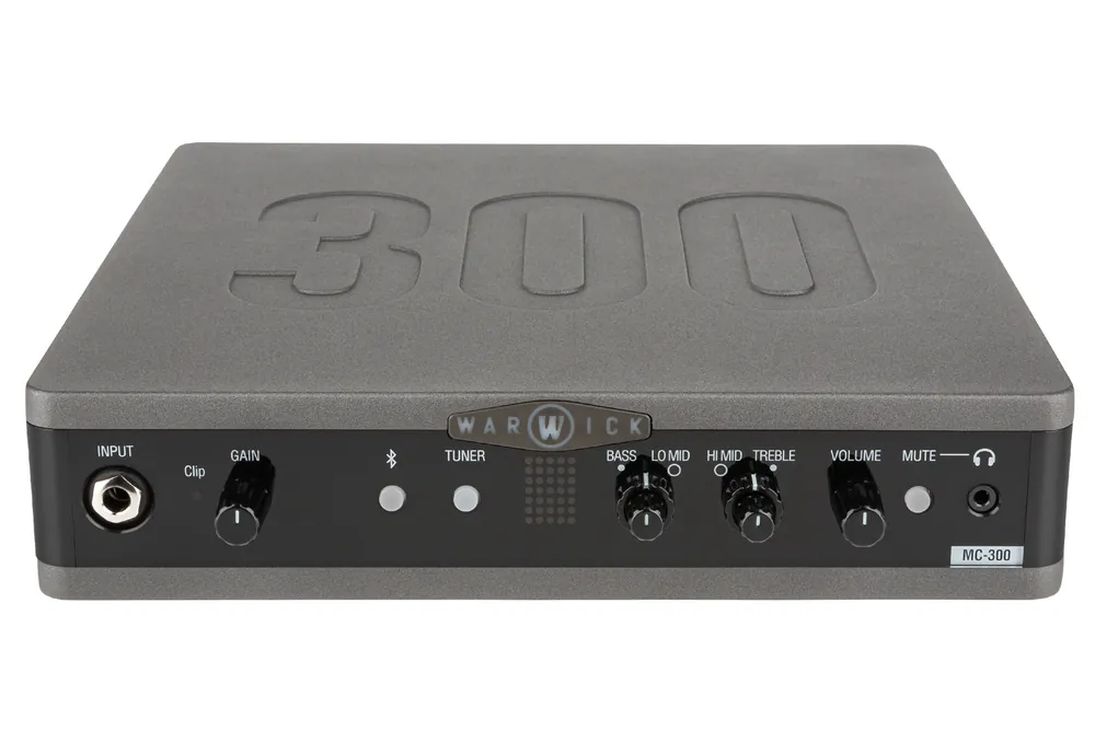 Warwick Stage Series MC 300 Multi Connect Bass Amp Head with USB-Interface, 300 Watt Neue Kollektion