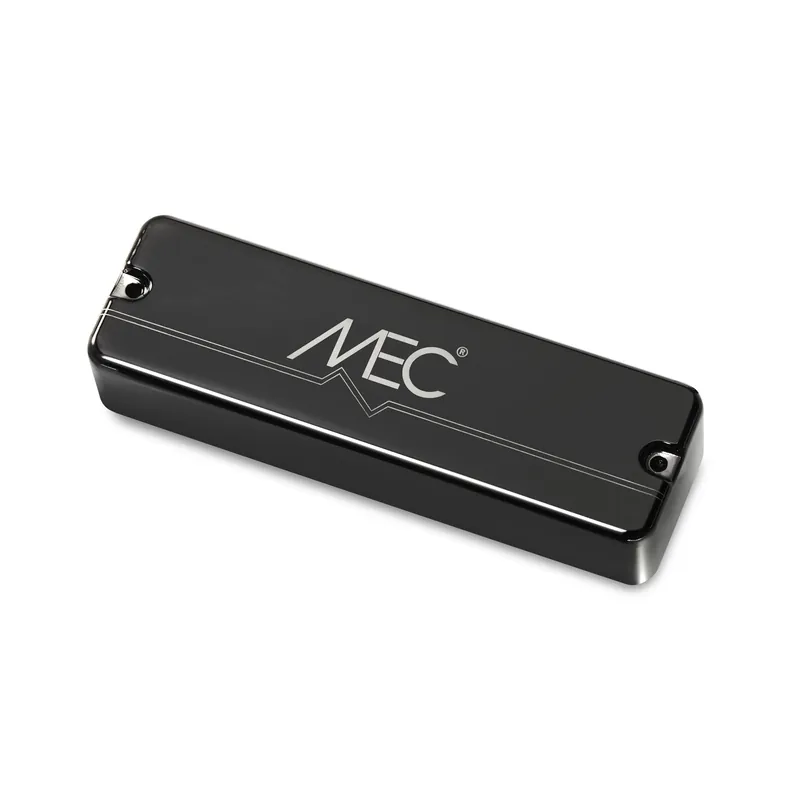 MEC Active Soapbar Humbucker Bass Pickup, Metal Cover, 5-String - Black Chrome Bestpreis