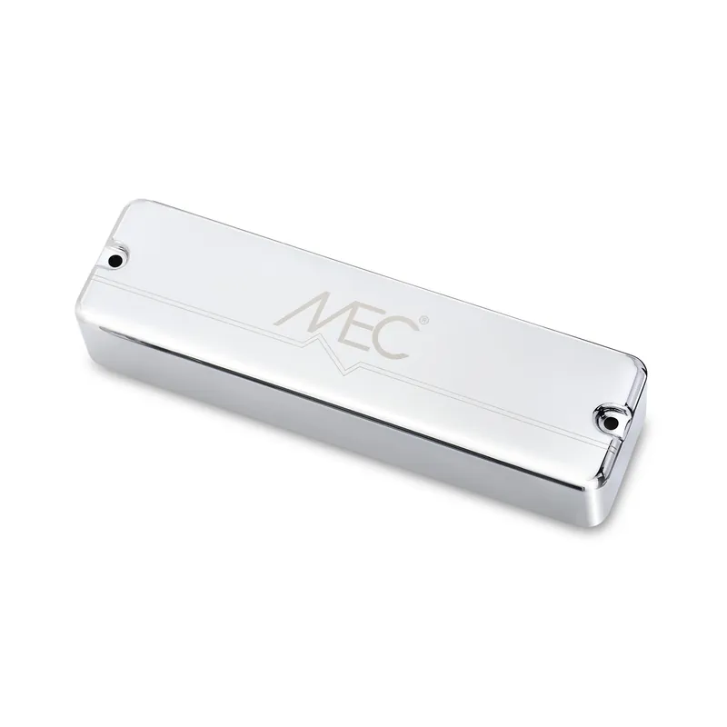 MEC Active Soapbar Humbucker Bass Pickup, Metal Cover, 6-String - Chrome Sonderangebot