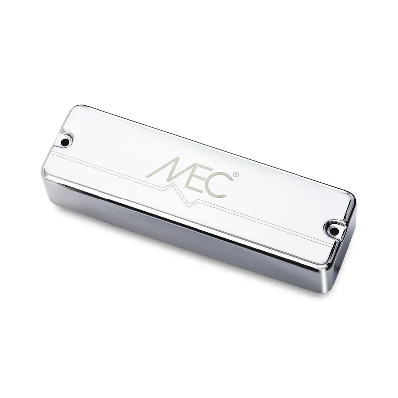MEC Active Soapbar Humbucker Bass Pickup, Metal Cover, 5-String - Chrome Top-Angebot