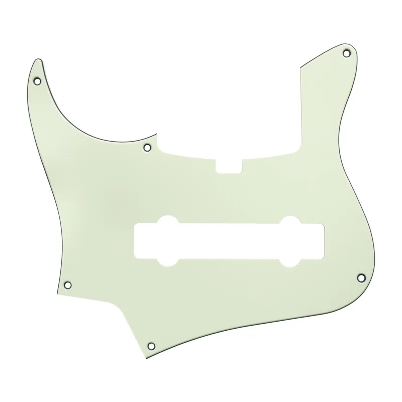 Knallerangebot Sadowsky Parts - 24-Fret Vintage J/J Bass Pickguard - 6-String - Mint Green - Lefthand