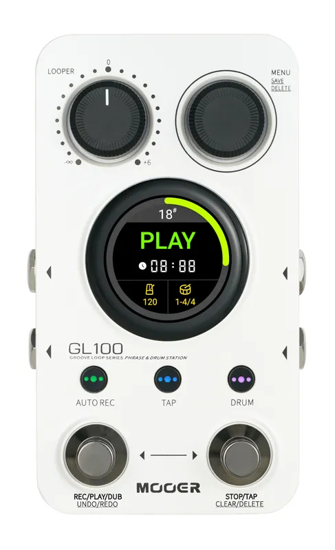 Mooer GL100 Groove Loop Series Phrase and Drum Station Nur Für Kurze Zeit