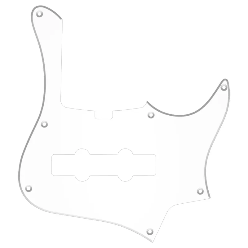 Nur Heute Sadowsky Parts - 24-Fret Vintage Single Cut J/J Bass Pickguard - 5-String - Transparent